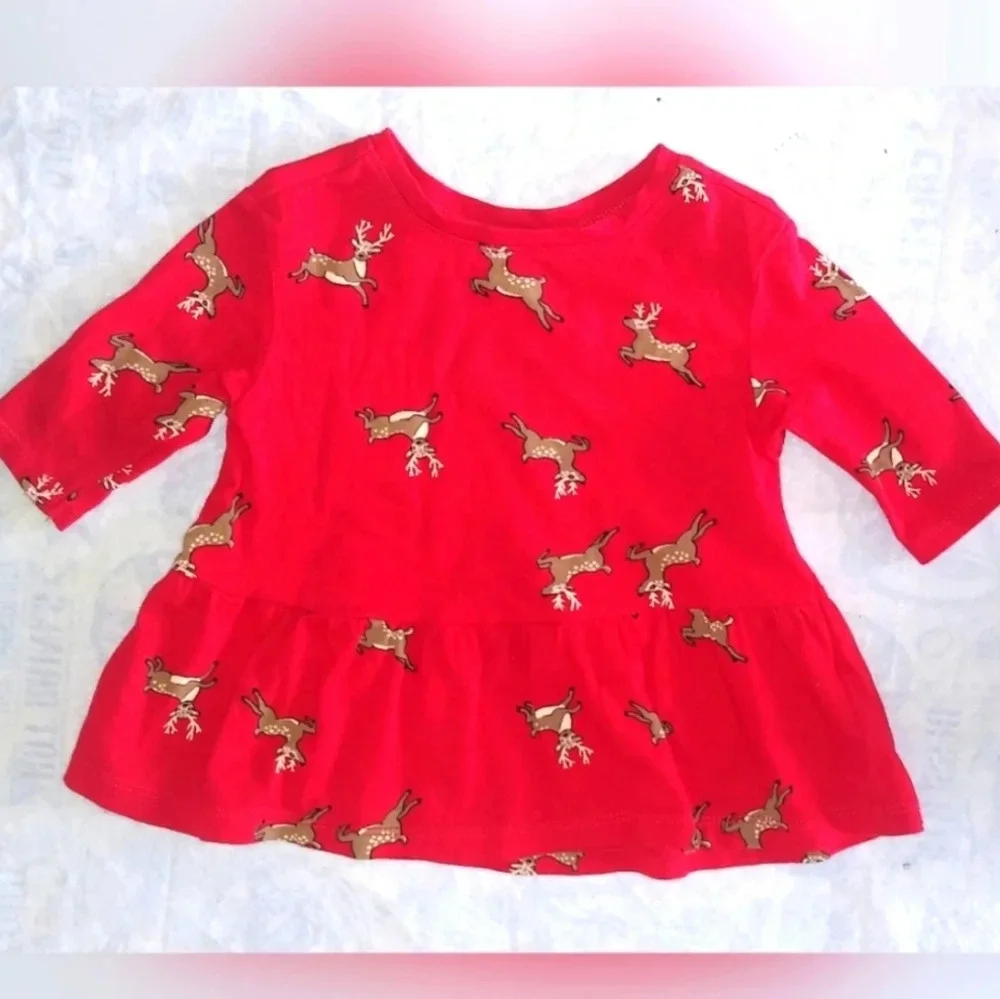 Bundle of Three Pieces Baby Girl Dress Size 0-3 Months